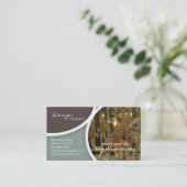 Lustre de carte de visite de modèle de design (Debout devant)