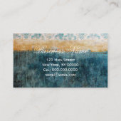 Lustre de Cocos - carte de visite (d'options de (Dos)