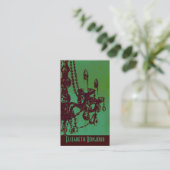 Lustre Glamor ~ Carte de visite (Debout devant)