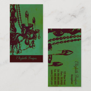 Lustre Glamor - Carte de visite