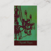Lustre Glamor - Carte de visite (Devant)