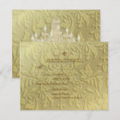 Lustre / GRAND RSVP pour invitations 5x7 (Devant / Derrière)