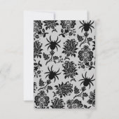 Lustre noir et Damask RSVP (Dos)