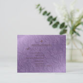 Lustre ~ Réponse Mariage ~ Cartes RSVP (Debout devant)