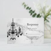 Lustre RSVP sur le marbre (Debout devant)