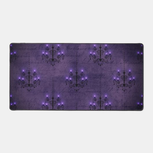 Lustre violet, noir gothique vintage (Recto)
