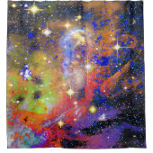 Lustrous Star Field Douchegordijn (Voorkant)