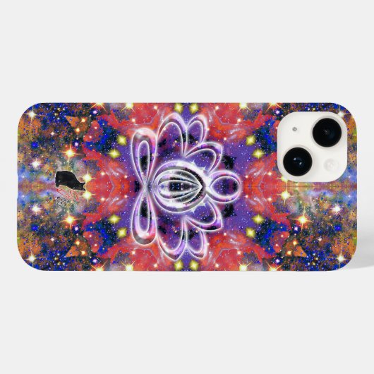 Lustrous Zen Lotus Case-Mate iPhone Case (Achterkant (horizontaal))