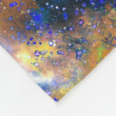 Lustrous Zen Lotus Fleece Deken (Hoek)