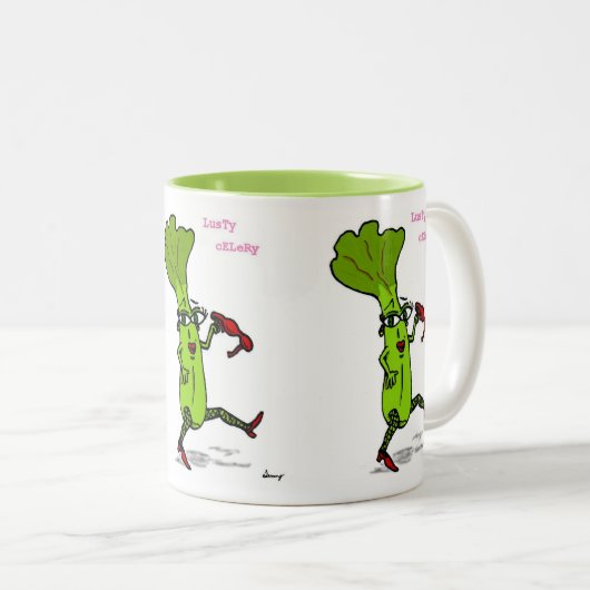 Lusty Celery Mok (Voorkant rechts)