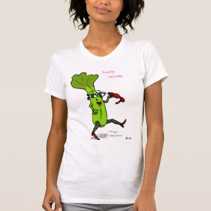 Lusty Celery Womens Casual Scoop T-shirt