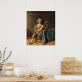 Lute Player - Jan Miense Molenaer Poster d'Art (Cuisine)