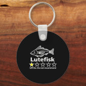 Lutefisk Highly Recommend Funny For Men Women  Sleutelhanger (Voorkant)