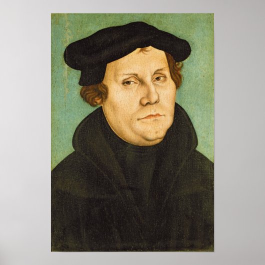 Luther als professor, 1529 poster (Voorkant)