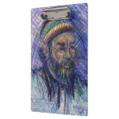 Luther Hampton Self Portrait Klembord (Links)