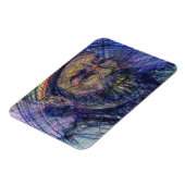 Luther Hampton Self Portrait Magneet (Linkerzijde)