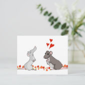 Luther in Love - carte postale (Debout devant)