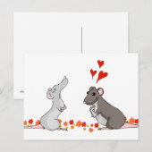 Luther in Love - carte postale (Devant / Derrière)