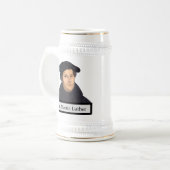 Luther Quote Beer Stein Bierpul (Voorkant links)