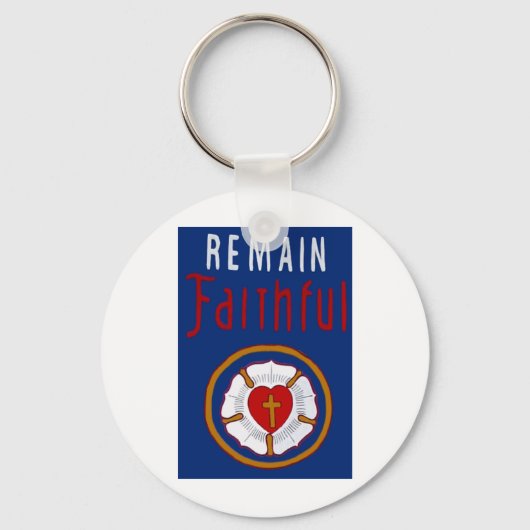 LUTHER ROOS OP BANNER BLIJFT FAITHFUL SLEUTELHANGER (Voorkant)