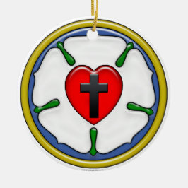 Luther Roos reliëf-look Keramisch Ornament