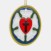 Luther Roos reliëf-look Keramisch Ornament (Rechts)