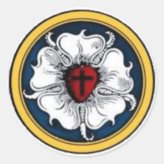 Luther-Roos Ronde Sticker