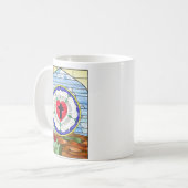 Luther Rose Staint Café Mug (Devant gauche)
