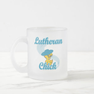 Lutheran Chick #3 Matglas Koffiemok