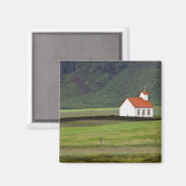 Lutheran Church, IJsland Magneet (Voorkant / Achterkant)