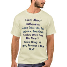 "Lutheran Facts" T-Shirt