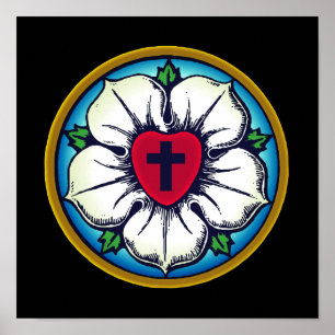 Lutheran Roos Poster