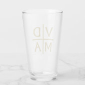 Luthers Reformatiekruis Glas (Achterkant)