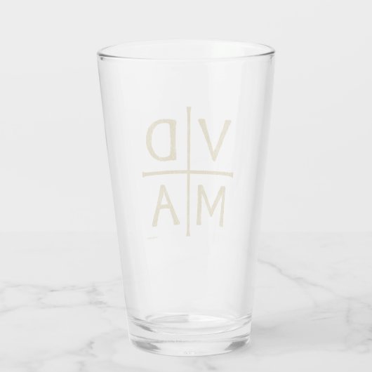 Luthers Reformatiekruis Glas (Achterkant)