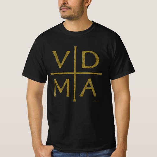 Luthers Reformatiekruis T-shirt (Voorkant)