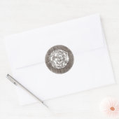 Luther's Seal Ronde Sticker (Envelop)