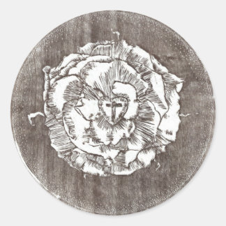 Luther's Seal Ronde Sticker