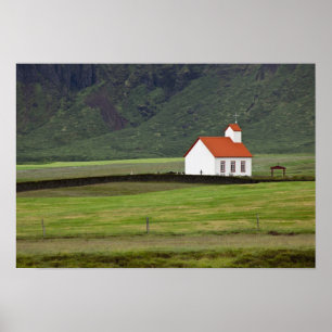 Lutherse Kerk, IJsland Poster