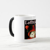 Luthifer Magische Mok (Voorkant links)