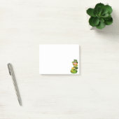 Lutin mignon et notes post-it de pot d'or (Bureau)