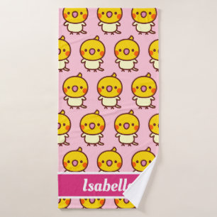 lutino Cockatiel Badhanddoek