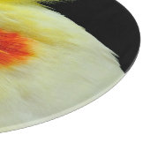 Lutino Cockatiel Snijplank (Hoek)