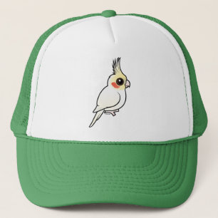 Lutino Cockatiel Trucker Pet