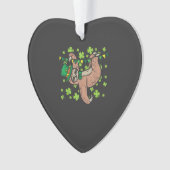 Lutrin de lutin irlandais Shamrock Jour de la Sain (devant)