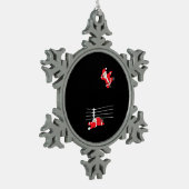 Lutte amusante Noël Père Noël Fêtes Noël (Gauche)