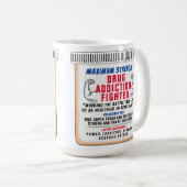 Lutte contre la toxicomanie Café Mug (Devant droit)