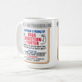 Lutte contre la toxicomanie Café Mug (Devant gauche)