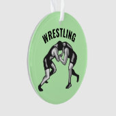 Lutte Lutte Conception Ornement Acrylique (devant)