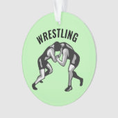 Lutte Lutte Conception Ornement Acrylique (devant)