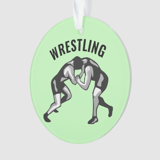 Lutte Lutte Conception Ornement Acrylique (devant)